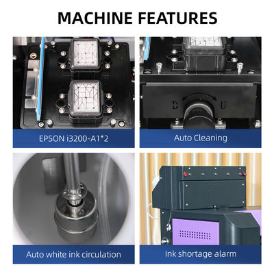 Ingani I3200 I1600 Dual Head 60cm Printing Width A1 DTF Printer Textile Transfer Printer for High-Accuracy Multicolor Printing