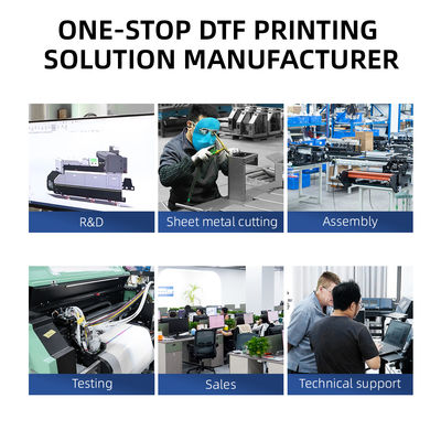 Full-Automatic DTF Printer with 720*1800 dpi Resolution and 8PASS 3.5m²/h Speed for High-Quality Direct to Film Printing